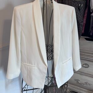 Mural Elegant Cream Women's Blazer